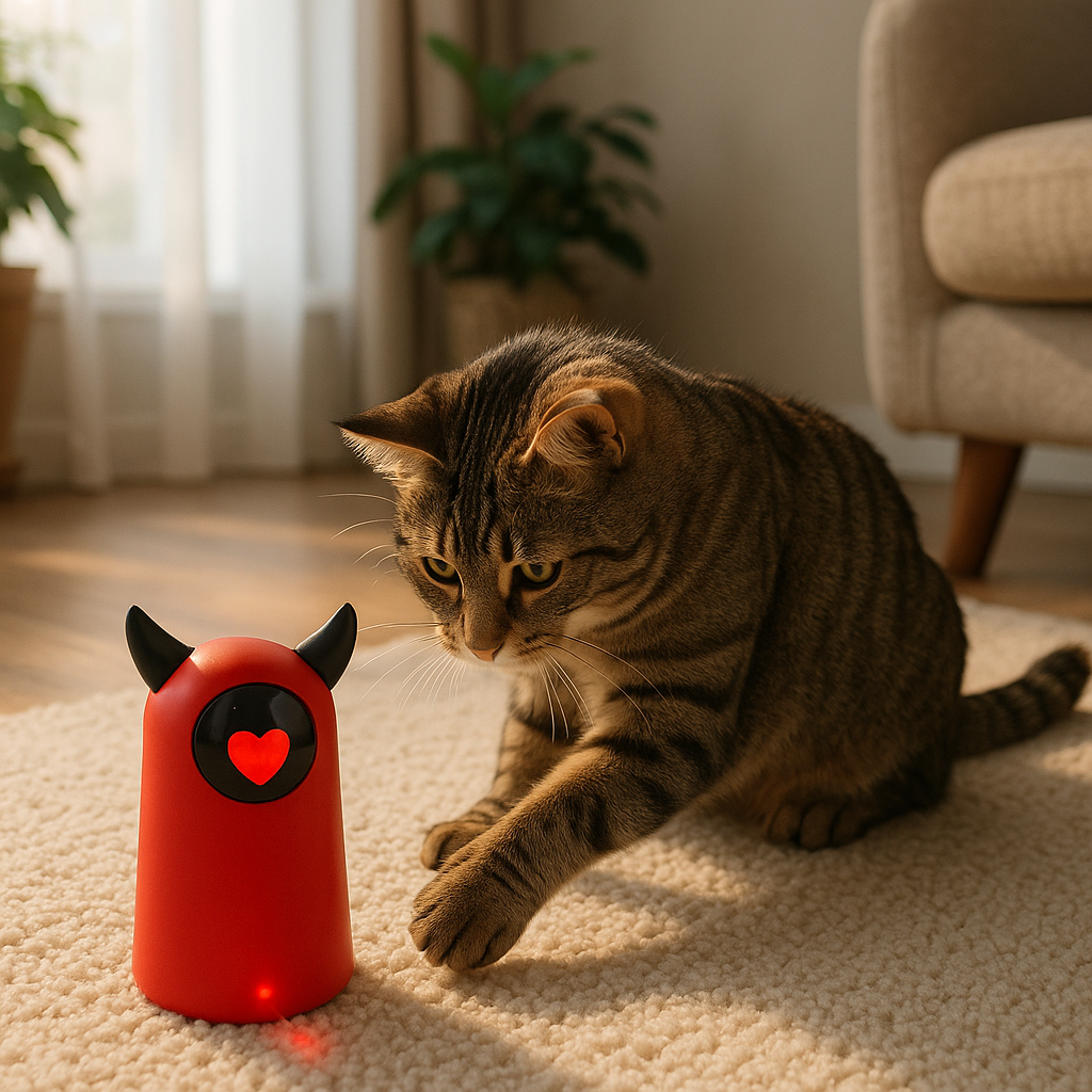 Automatic Cat Toy – Interactive Smart LED Laser